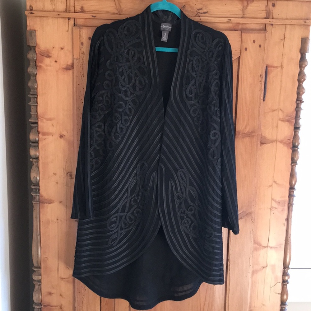 Chico’s duster jacket (Chico’s size 2)